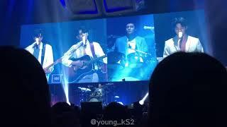 180908 팬미팅 YMMD 데이식스DAY6-Congratulations악기체인지ver. 전광판