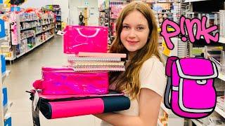 Only PINK Back to School Supplies Sisters and Family