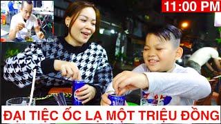 Ăn gì đây#17 CÙNG 2 CHA CON CÂN HẾT CÁC LOẠI ỐC MỚI LẠ 