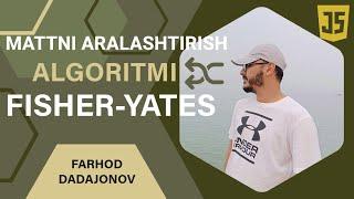 Matnni aralashtirish algoritmi JavaScript