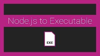How to Bundle your Node.js application into an executable for Windows Linux and OS X