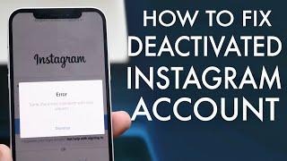 How To Reactivate Your Instagram Account 2021