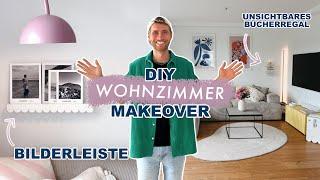 Wohnzimmer Room Makeover - DIY Lampen + Bilderleiste  EASY ALEX