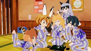 Gifts And Hot Spring Kemono Friends MMD