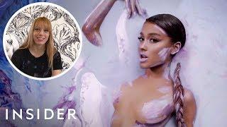 Meet Ariana Grandes Body Paint Artist For The God Is A Woman Music Video