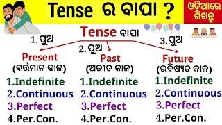 Tense In Odia  Tense In English Grammar In Odia  Present TensePast TenseFuture Time