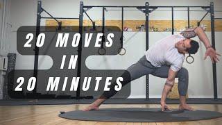 20 MOVES IN 20 MINUTES  Bodyweight Strength & Mobility Workout