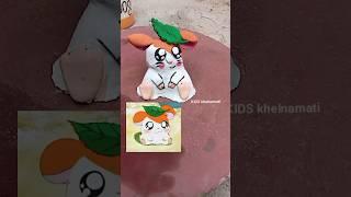 How to make clay cute Pokemon colour #trendingshorts