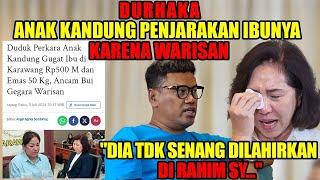 TEGA...IBU DIPENJARAKAN ANAK KANDUNG GARA2 WARISAN‼️ SAYA DIMISKINKAN...