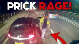 UNBELIEVABLE UK DASH CAMERAS  Prick Driver Stopped In Front Of Lorry Poor Lane Navigation #83