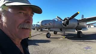 Douglas A-26B Invader Taxiing - Part 4 - Project Visit - January 2023