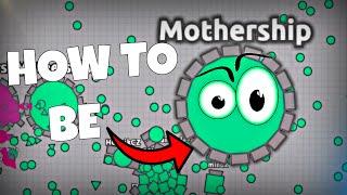 HOW TO BE MOTHERSHIP IN DIEP.IO? - MAX LVL NECROMANCER Vs Arena closer - Controlling the Mothership