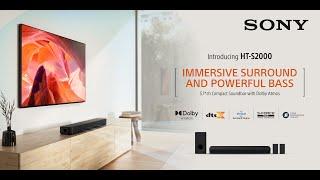 HT-S2000 5.1ch Dolby Atmos® Soundbar  Sony