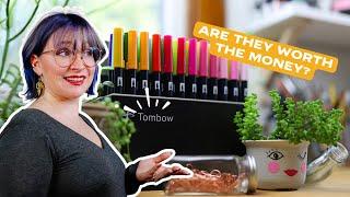 Are Tombow Dual Brush Pens Worth It? An Artists Honest Opinion