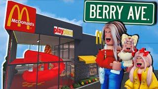 MCDONALDS BERRY AVENUE  Roblox Family Roleplay