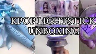 K-pop lightstick unboxing compilation