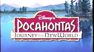 Pocahontas - Journey to a New World 1998 Trailer VHS Capture