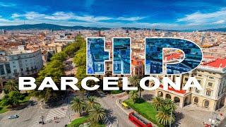 BARCELONA  CATALONIA  SPAIN - A TRAVEL TOUR - HD 1080P