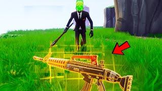 I went AFK with the *NEW* weapons in Fortnite