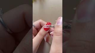 ️Easy heart nail art design #nailart2023 #naildesign #youtubeshorts