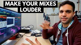 HOW TO MAKE YOUR MIXES LOUDER AND KEEPING DYNAMIC RANGE IN YOUR TRACKS