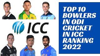 Top 10 bowlers in ODI cricket in ICC Ranking 2022  All True Facts