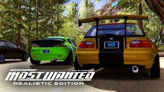 NFS Most Wanted - Realistic Edition 2024  Release Mod & Story Part 1 4K
