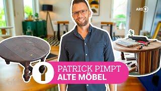 Möbel DIY Patrick gibt alten Möbeln ein neues Design  ARD Room Tour