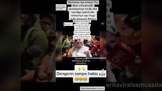 Viral Wartawan Ajukan pertanyaan ke  Kadinkes Lampung usai di Periksa KPK Dengerin sampai Habis 