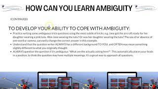 Coping With Ambiguity In CASA Pilot Exams For Flight Training & Learn To Fly