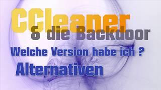 CCleaner Backdoor - Maßnahmen & Alternativen