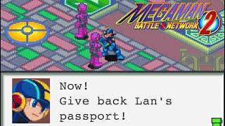 Finding the Passport and the Stolen Chips Mega Man Battle Network 2 Legacy Collection