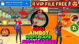 Free Fire Auto Headshot Config FileMacro Aimbot + No Recoil Regedit ‼️ Antiban VIP Script #hack