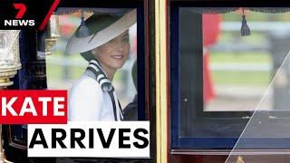 Princess Catherine arrives at Trooping of Colour  7 News Australia