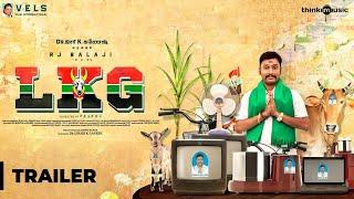 LKG Official Trailer  RJ Balaji Priya Anand J.K. Rithesh  Leon James  K.R. Prabhu