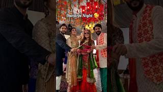 Rabeeca Khan and Hussain Tareens Dandiya Night Video #rabeecakhan #hussaintareen #viral #shorts