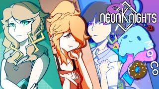 neon  Knights - Character Relationships