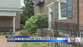 Efforts to Save Old State Bank in Decatur  July 19 2024  News 19 at 4 p.m.