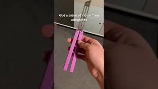 Link in comments #balisong #squidindustries #balisongflipping #butterflyknife