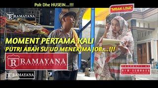 Grebek Markas RAMAYANA MUSIK Tanpa Abah Suud.. Moment Pertama Kali Putri Abah Menerima  JOB...