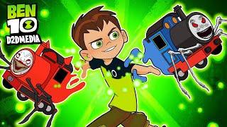 Among Uss Mischief Ben 10 Choo Choo Thomas.exe #2 Fanmade Transformation  D2D Animation