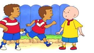 Caillou Meets the Twins  Caillou Cartoon