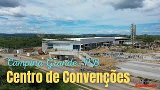 Obras do Centro de Convenções de Campina Grande-PB. @alexandrexxhb #dji