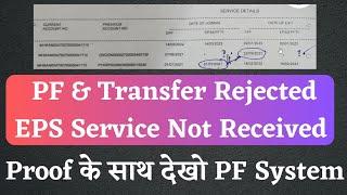 eps service not received from previous company with proof  pf office reply eps service not received