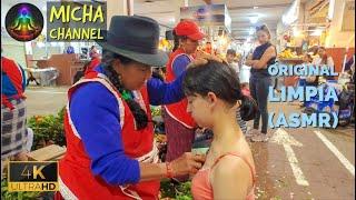 Spiritual Cleansing with Strong Massage LIMPIA ESPIRITUAL with Doña Natividad ASMR in Ecuador