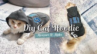 DIY Cat Hoodie  Measure and Make