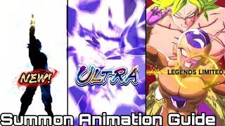 ULTIMATE Summon Animation Guide & Breakdown  Dragon Ball Legends