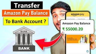 Amazon Pay Balance to Bank Account Transfer  How to transfer amazon pay balance to bank account