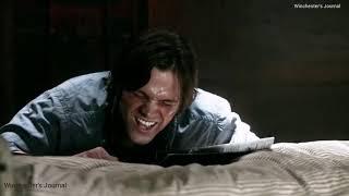 Sam having seizures and suffering because of Demon blood scene