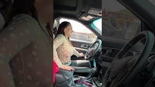  NO BRA sheer blouse see throungh DRIVING